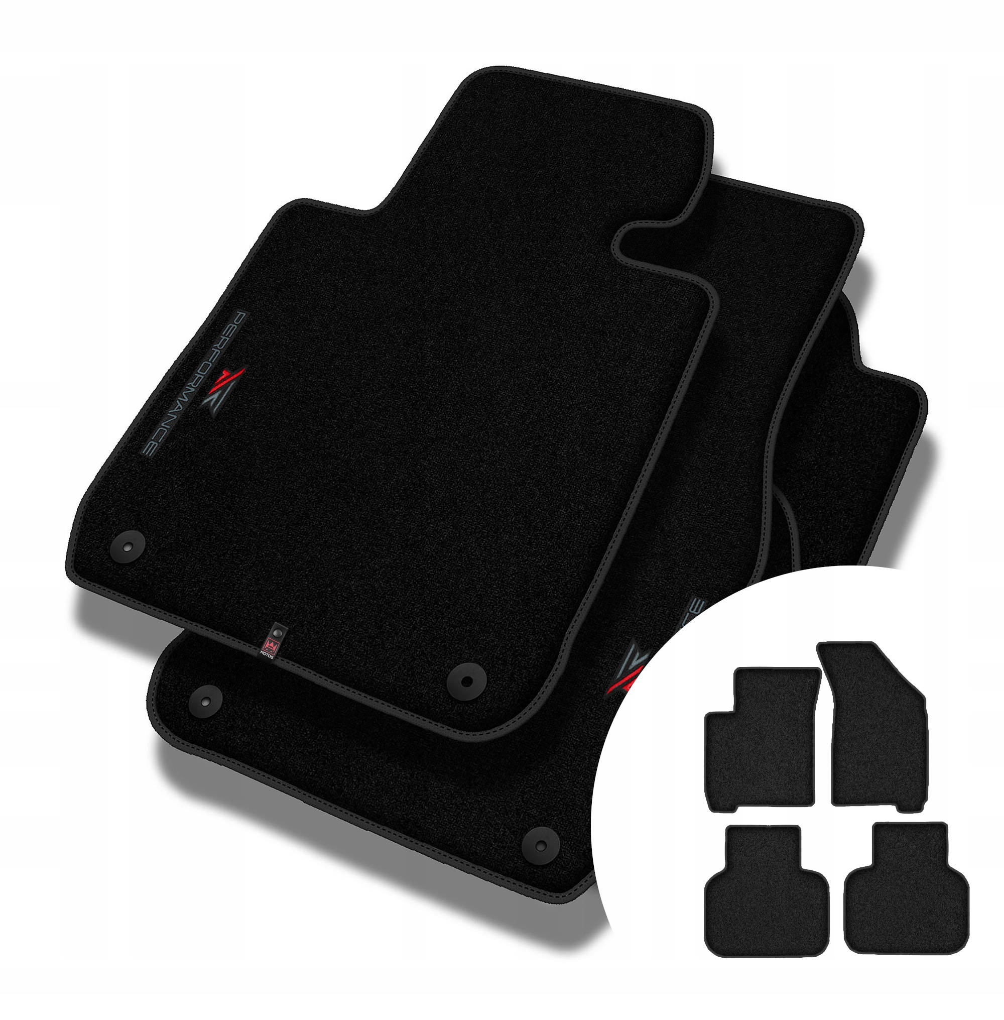 Velurové koberce Performance Premium pro Dodge Journey I 2008-2020