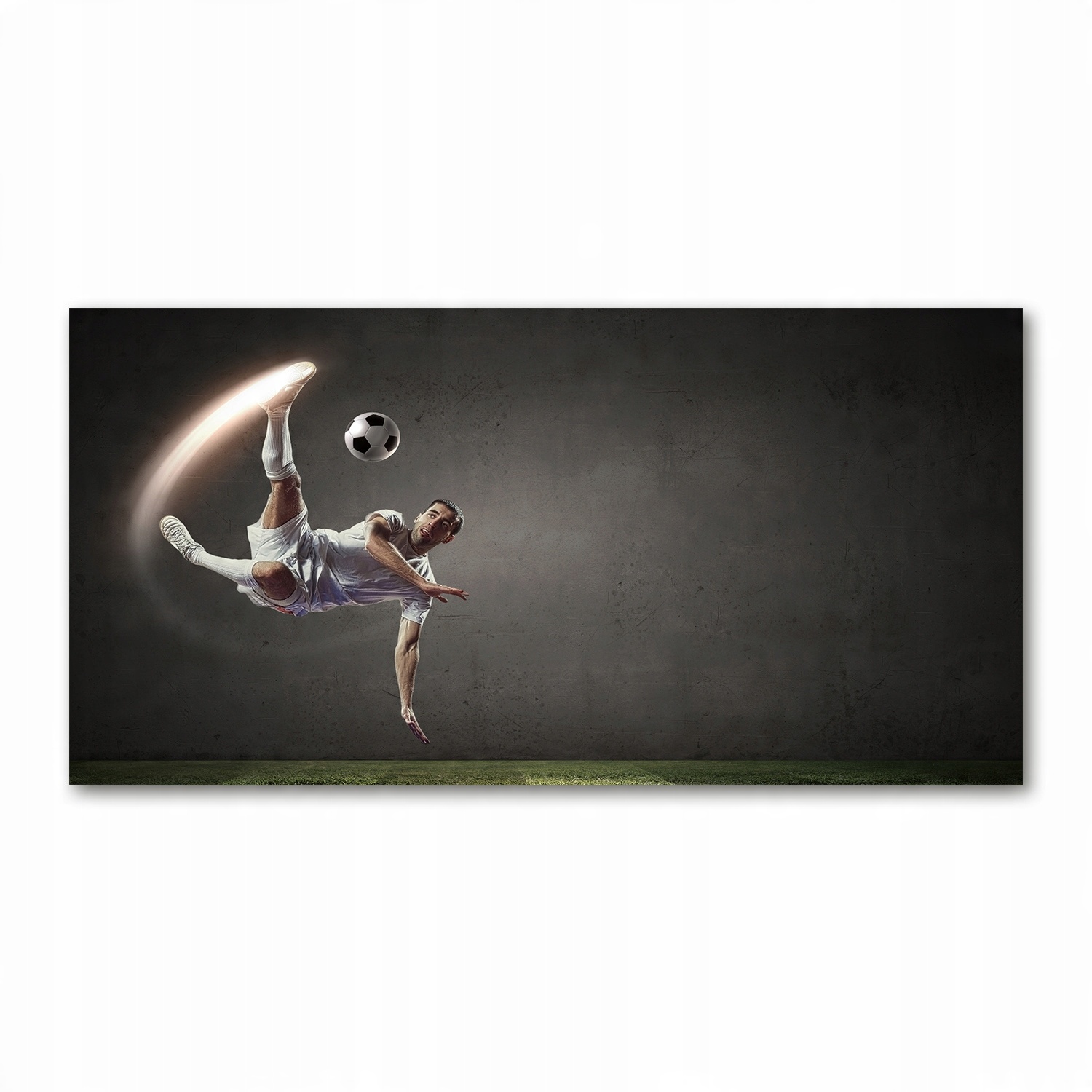 

Foto obraz duży akrylowy Piłkarz zdjęcie 140x70 cm