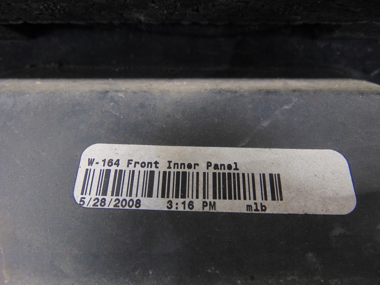 bumper front front MERCEDES ML W164 washer XENON