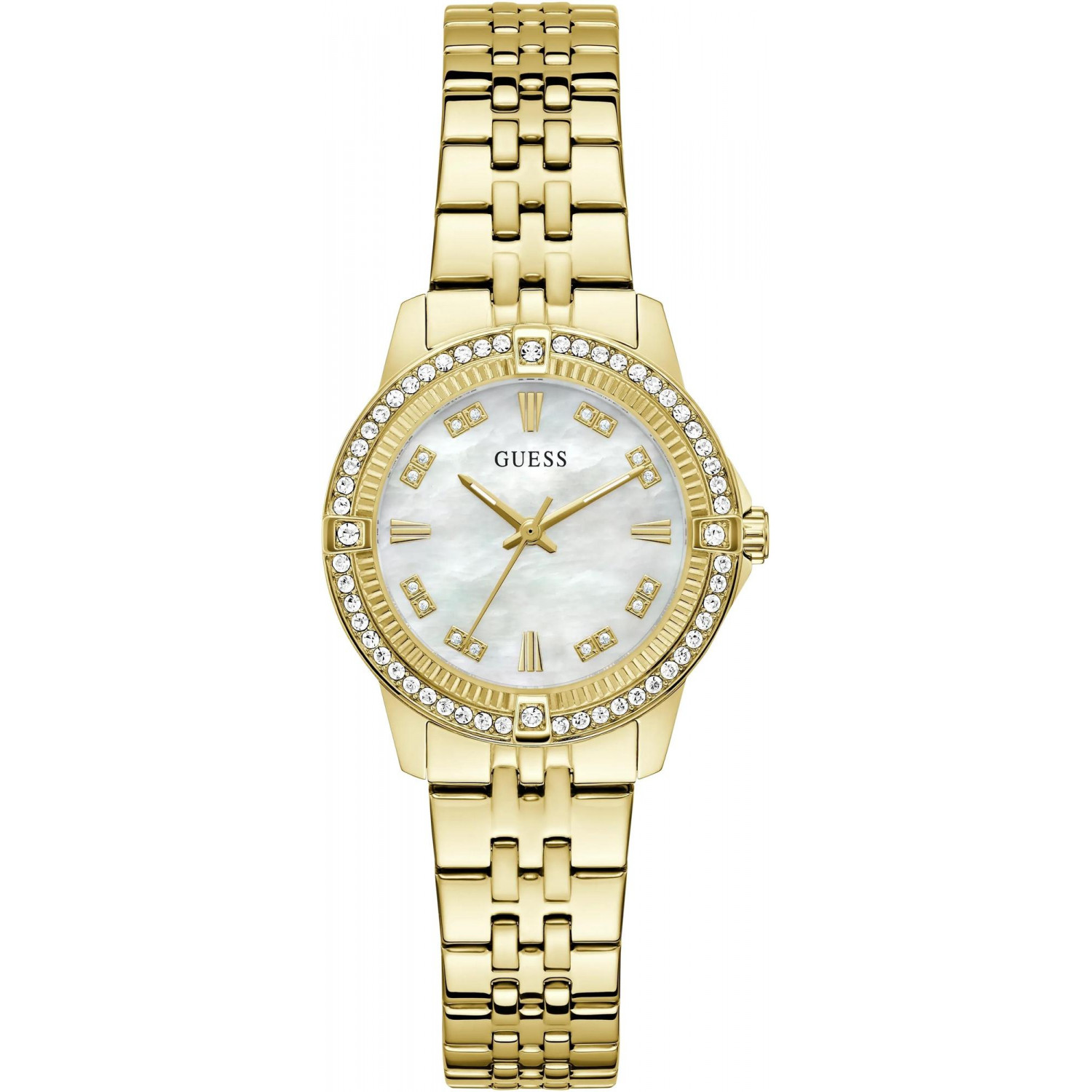 Dámské hodinky Guess GW1027L2 Zirkony zlaté