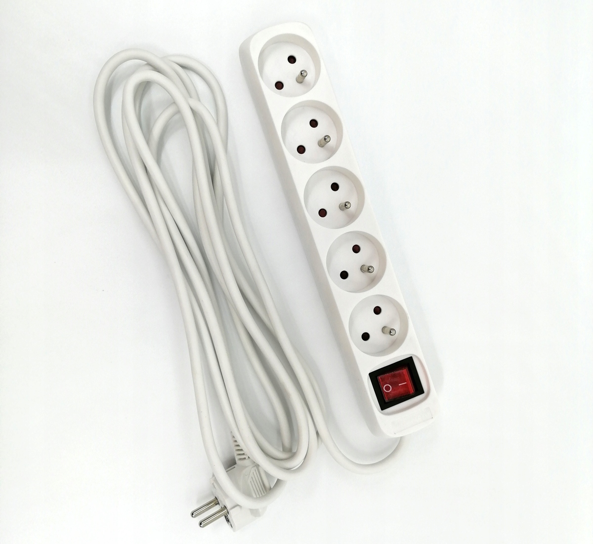 PRZEDŁUŻACZ LISTWA ZASILAJĄCA 5 GNIAZD 5M AIGO Marka Aigostar