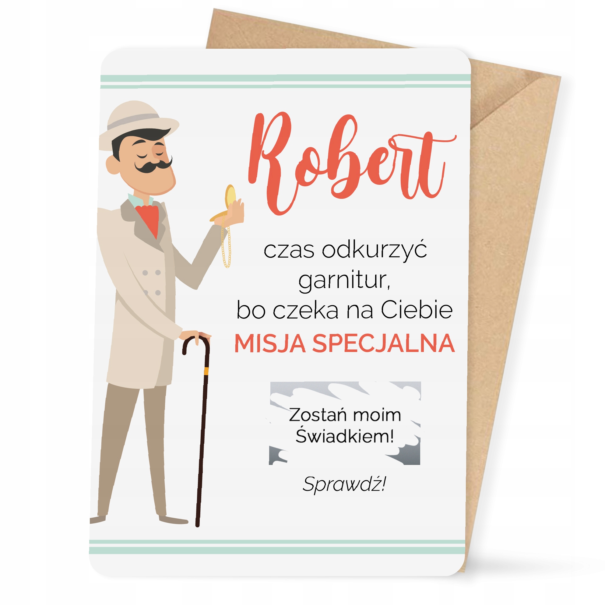 Zdrapka Prośba o Świadkowanie Świadek Ślub Wesele