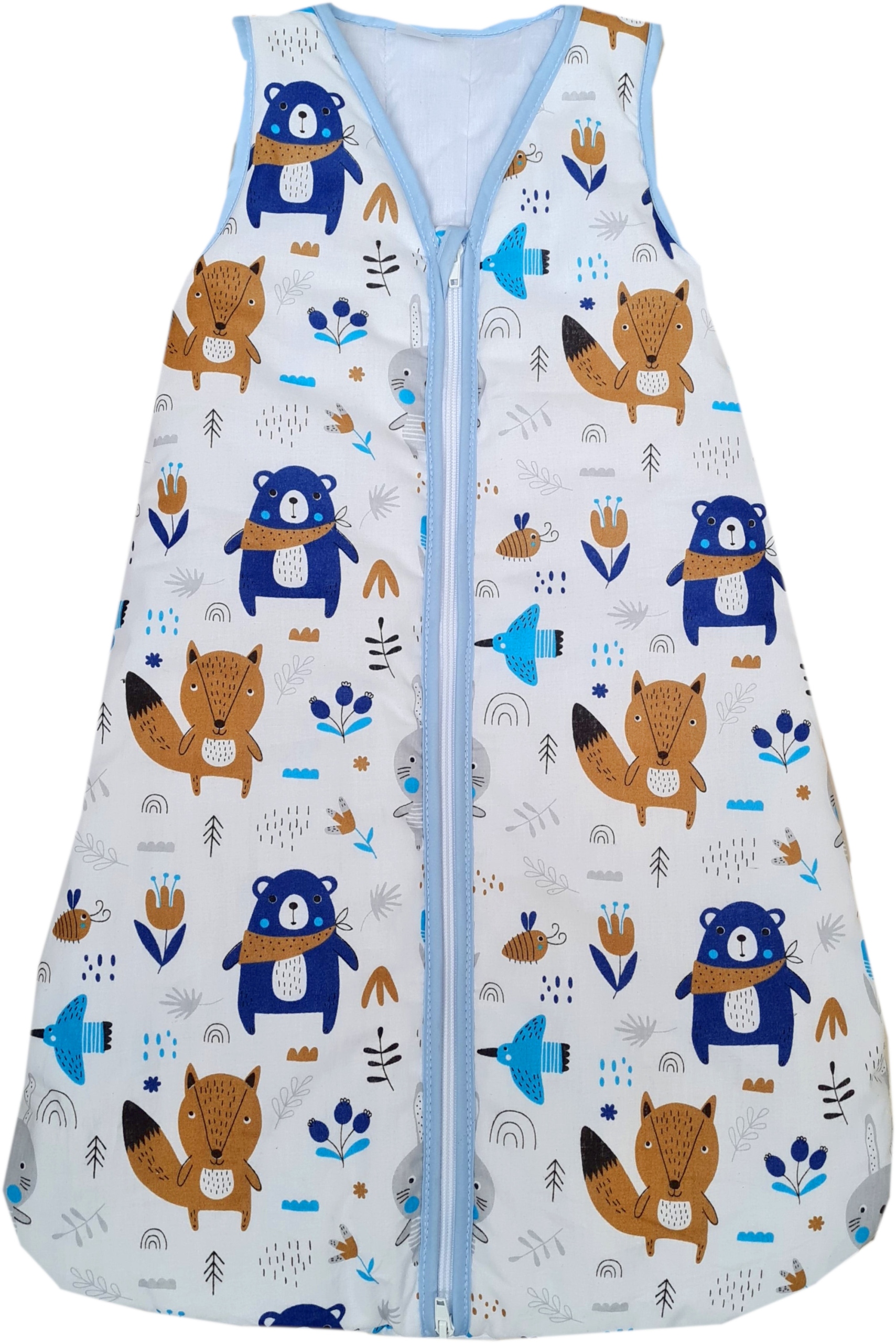 ŚPIWOREK DO SPANIA 68-74 letni/ocieplony * dużo wzorów Szerokość produktu 47 cm