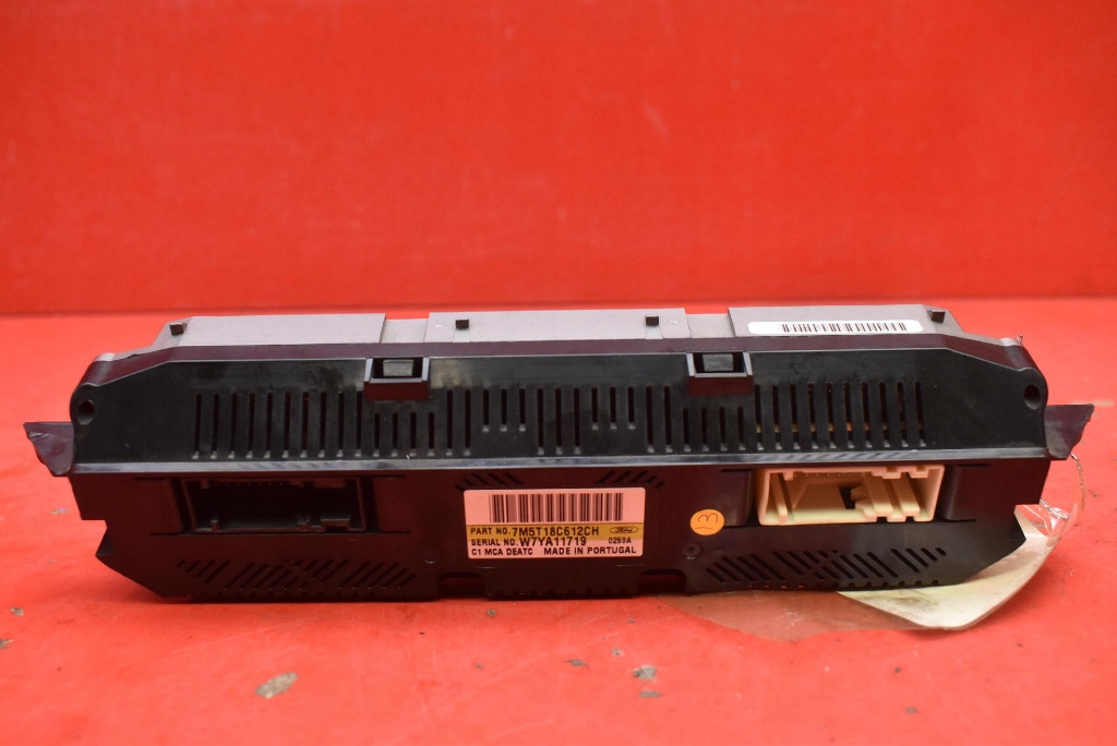 control panel air conditioning devices KLIMY 7M5T-18C612-CH FORD FOCUS C-MAX MK1 07-10