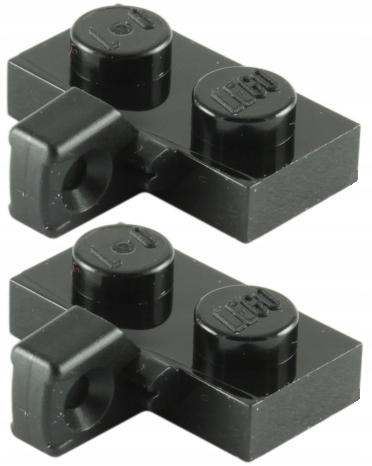 

00593Na Lego 44567b 6266244 płytka 1x2 czarny 2szt