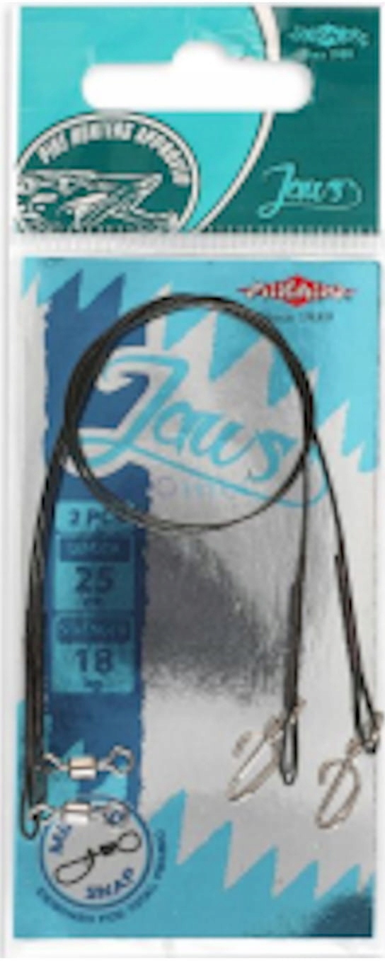 Mikado Jaws Przypony Stalowe 30cm/12kg