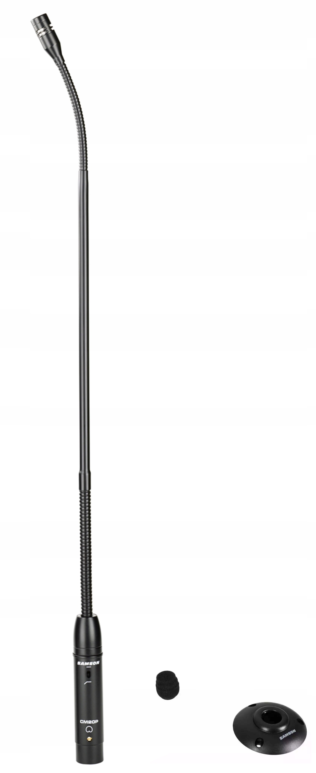 Samson CM20P konferenčný mikrofón na husom krku 50 cm Xlr držiak a špongia