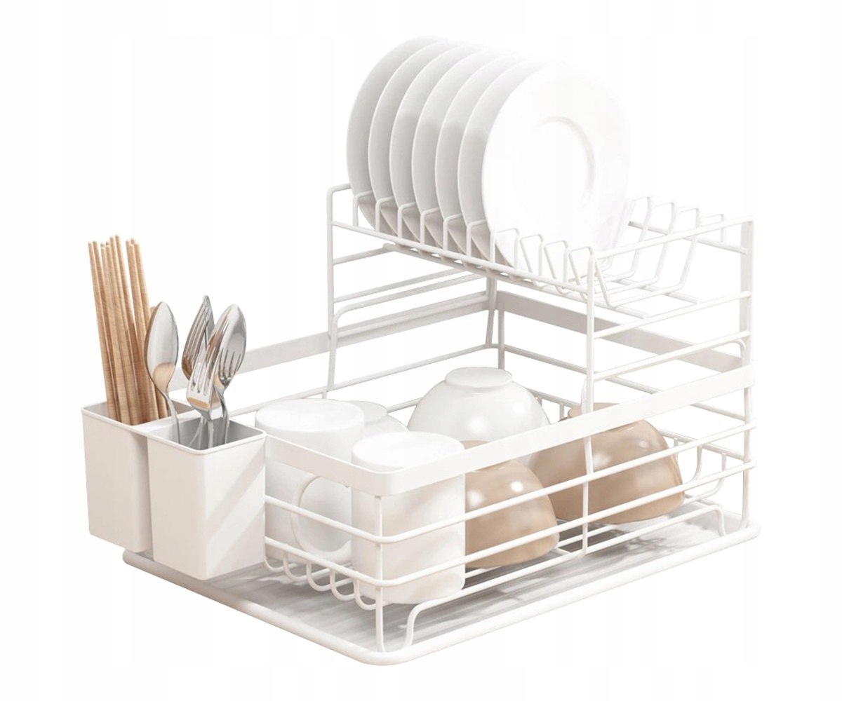 Levně Odkapávač Na Nádobí s odkapávačem a podnosem E-8078