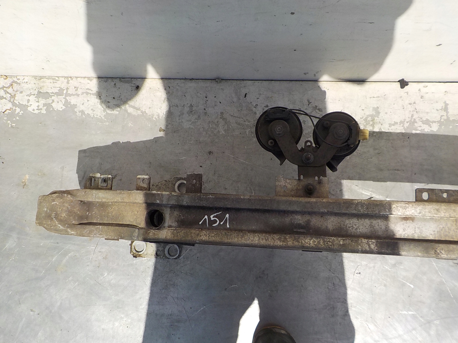 151 RENAULT SCENIC III LIFT sider pillar of a bumper front