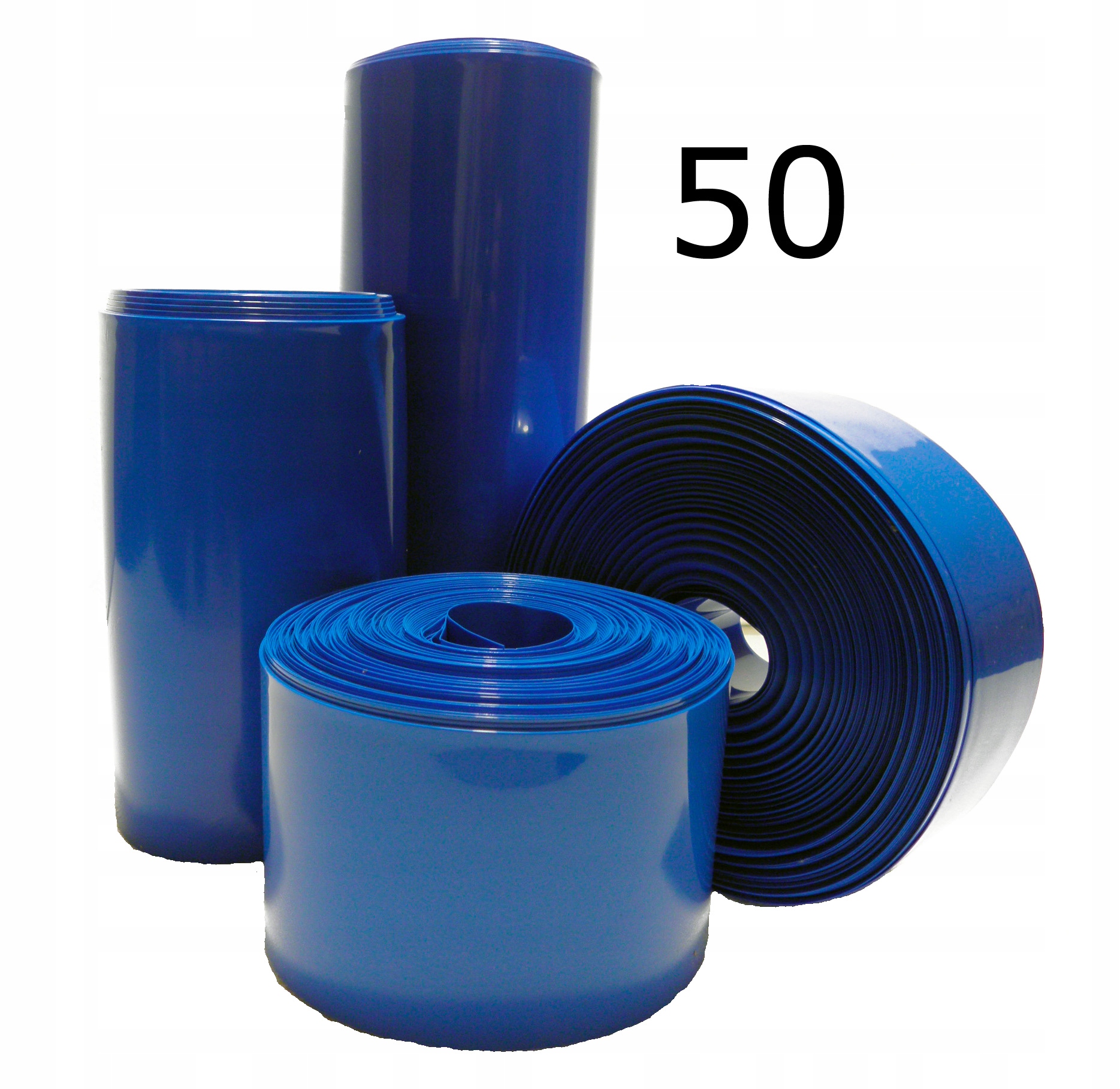 

Folia rękaw koszulka termokurczliwa Pvc 50mm 1mb