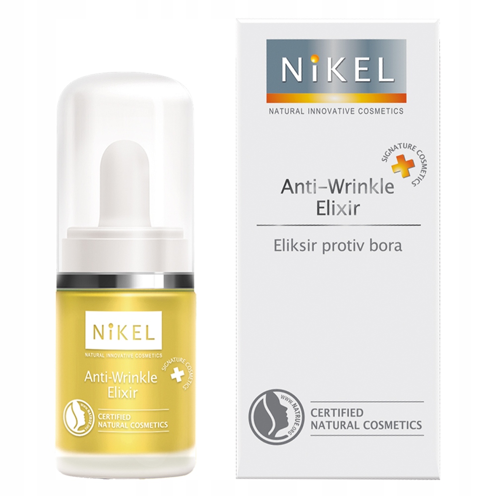 Protivráskové pleťové sérum elixír z 12 rostlin 15 ml Nikel