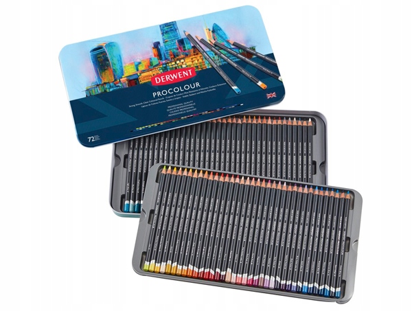 Pastelky Procolour 72 barev Derwent 2302508