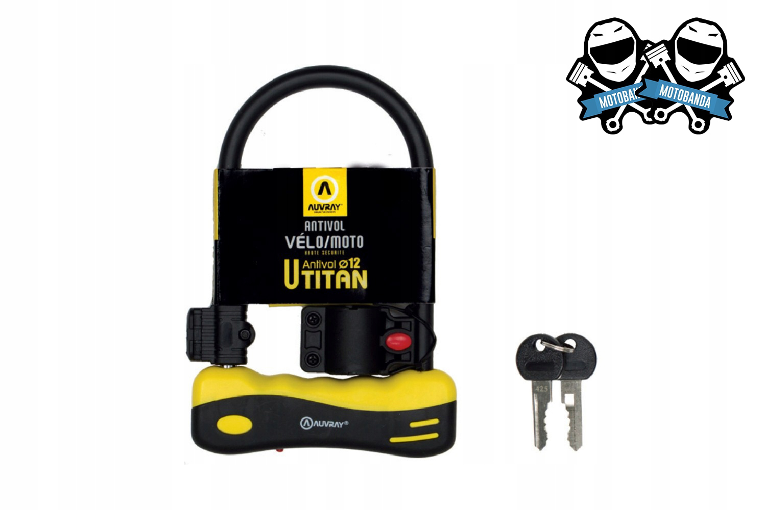Zapięcie U-lock Auvray Titan 165 X 245