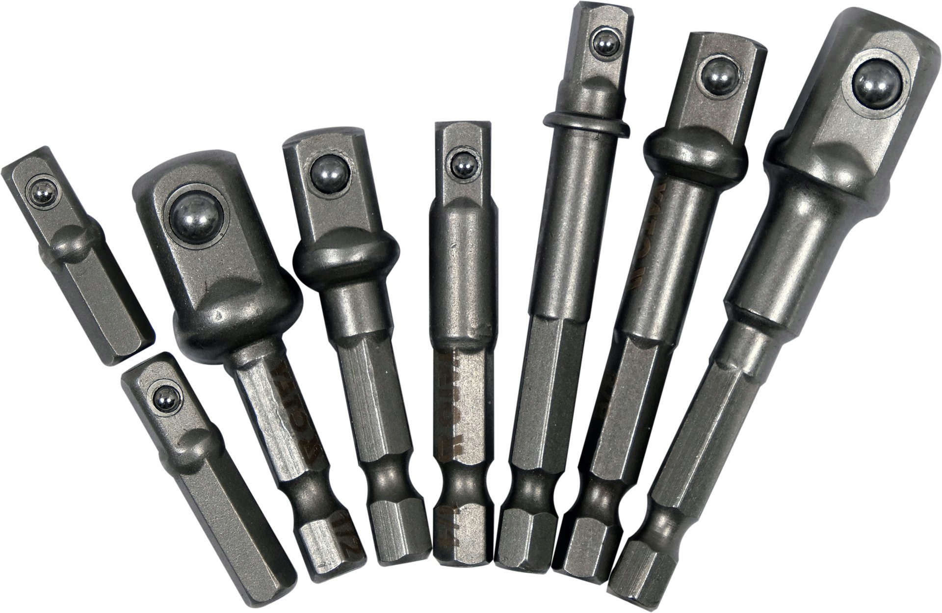 REDUKCJE ADAPTERY HEX DO NASADEK 1/4 3/8 1/2 YATO