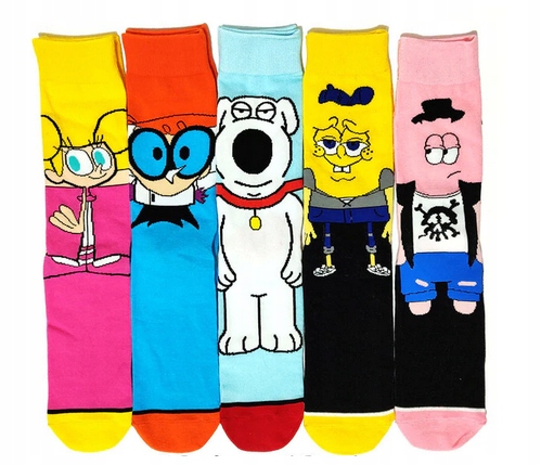 

S6 Skarpetki z bajek Cartoon Network - 10 wzorów