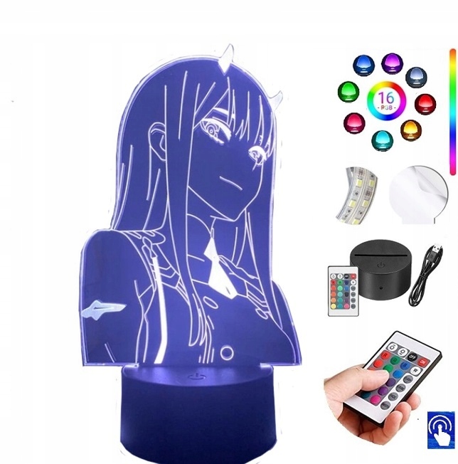 

Lampka na biurko Darling in the Franxx Led Plexido