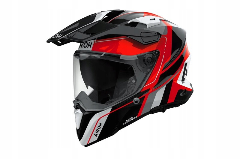 Integrálna Motocyklová Prilba Airoh Commander 2 Red Gloss (M) CM2S55-M