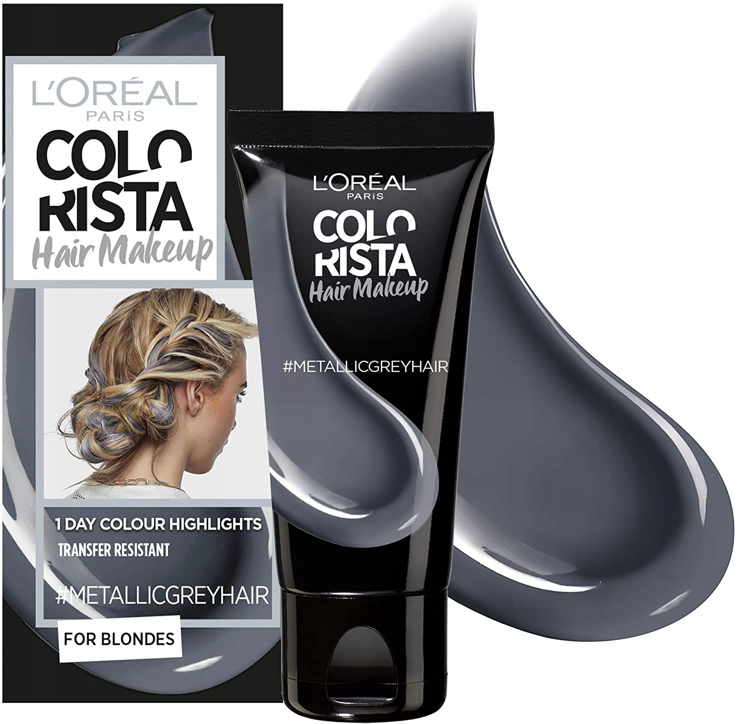 

Loreal Colorista 30ml Hair MetalicGrey