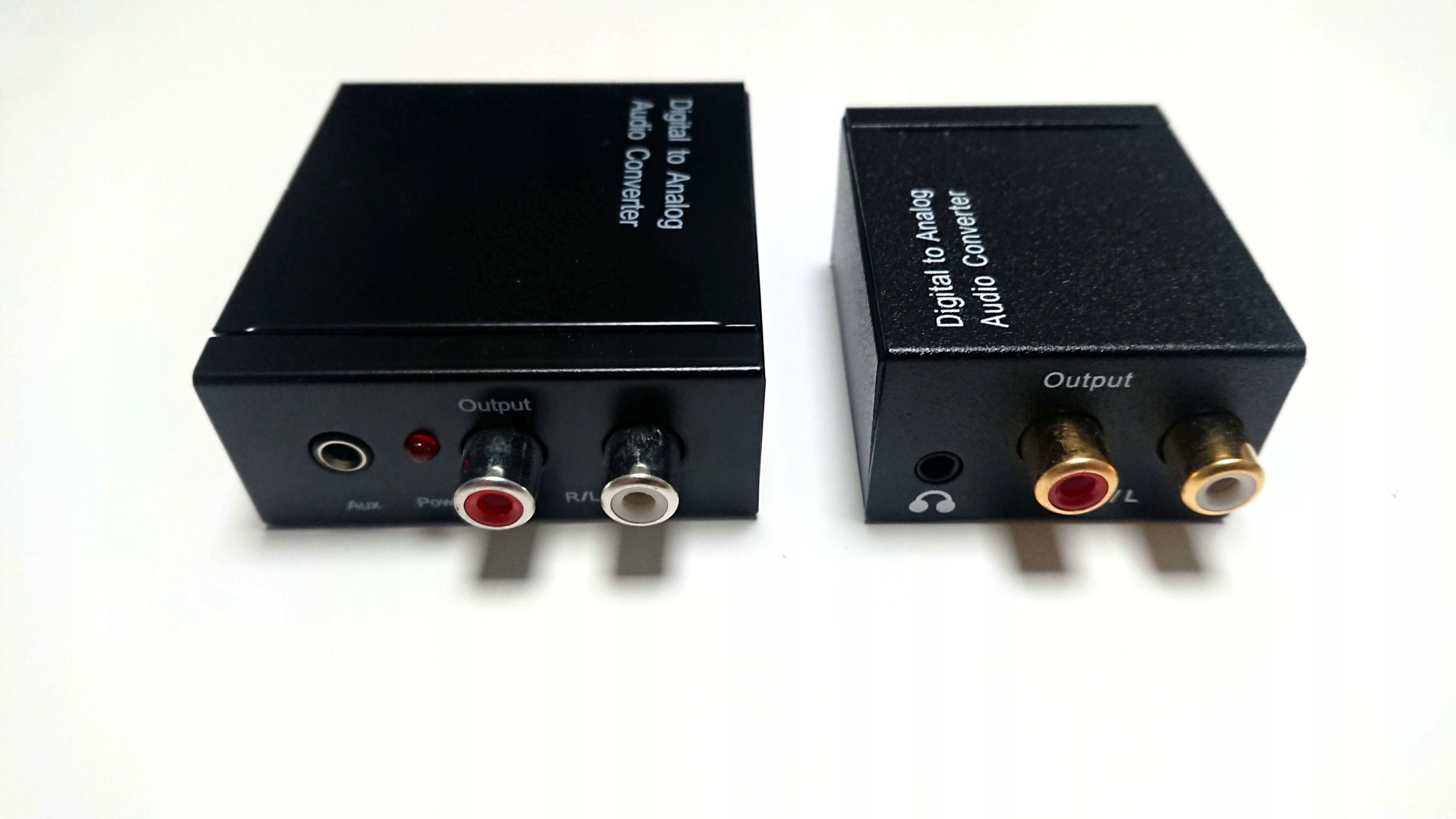 KONWERTER TOSLINK COAXIAL do mini Jack 3,5mm cinch Szerokość produktu 4.2 cm