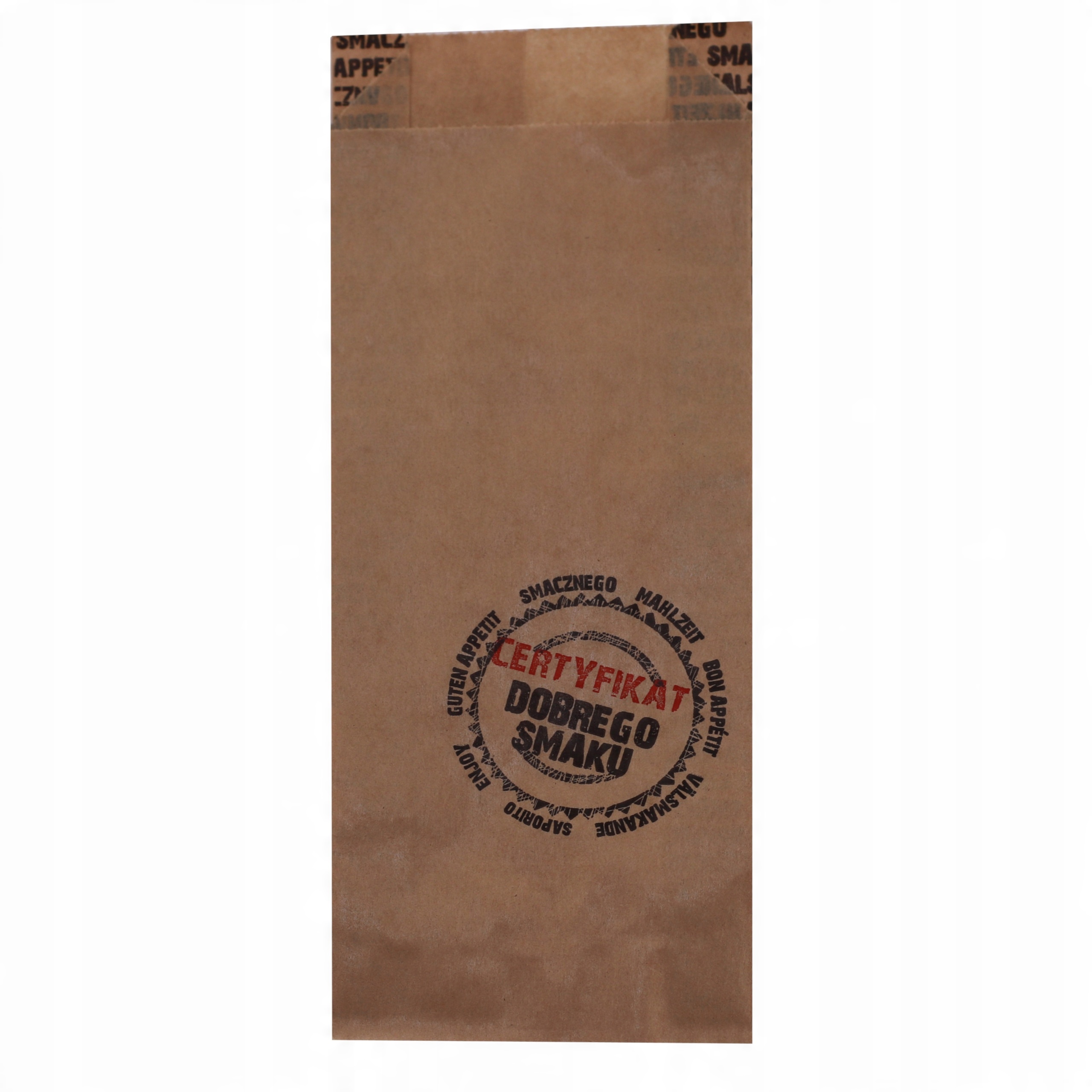 

Torebka papierowa Hot-dog francuski brązowa 200szt