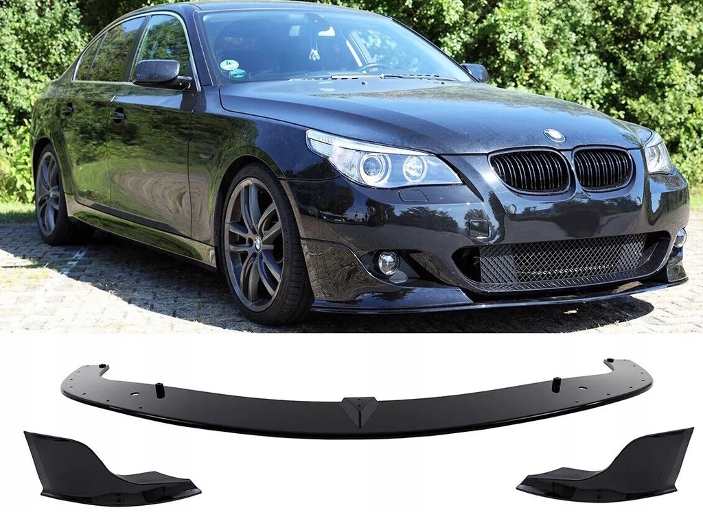 Dokładka przedniego zderzaka do BMW 5 (E60) Sedan 2003 - 2010