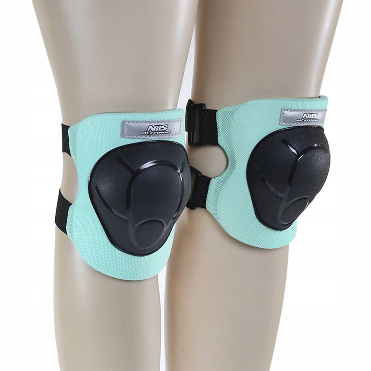 ZESTAW OCHRANIACZY NA NADGARSTKI ŁOKCIE I KOLANA ROWER DESKOROLKA ROZM.L Marka Nils