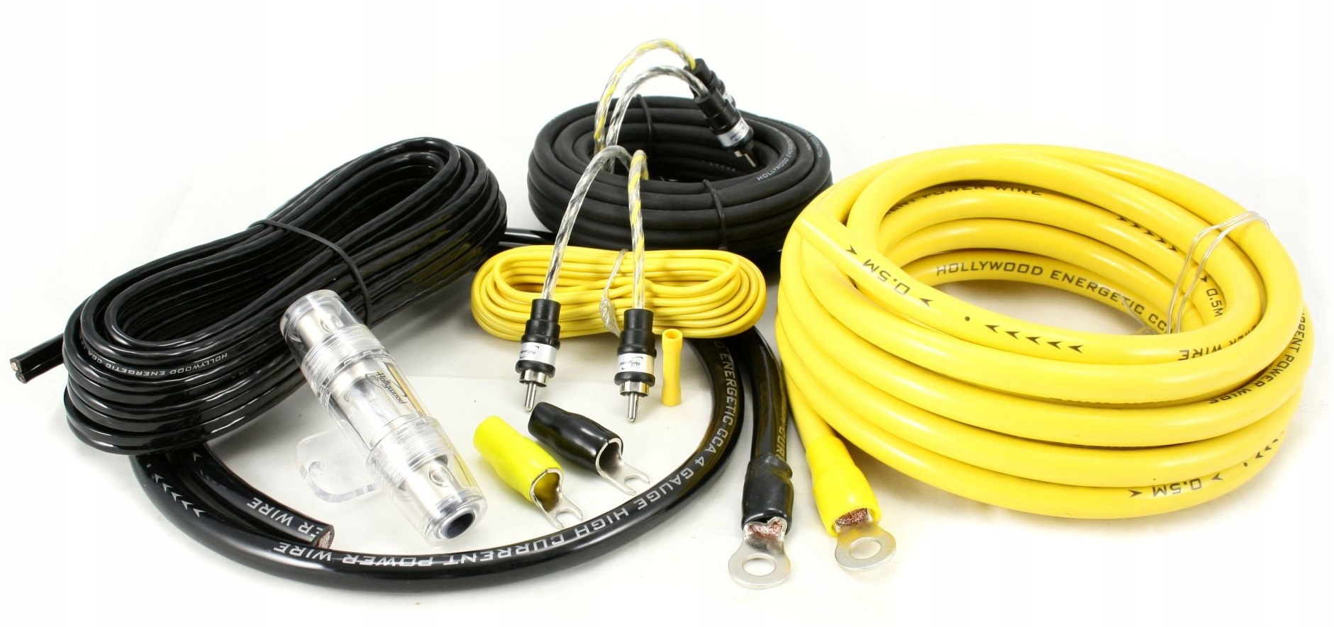 Hollywood Energetic Cca 24 Bohatý Značkový Set Káblov Nad 400 Rms