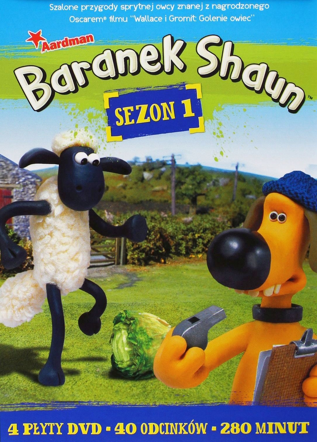 Baranek Shaun Sezon 1 [4DVD]