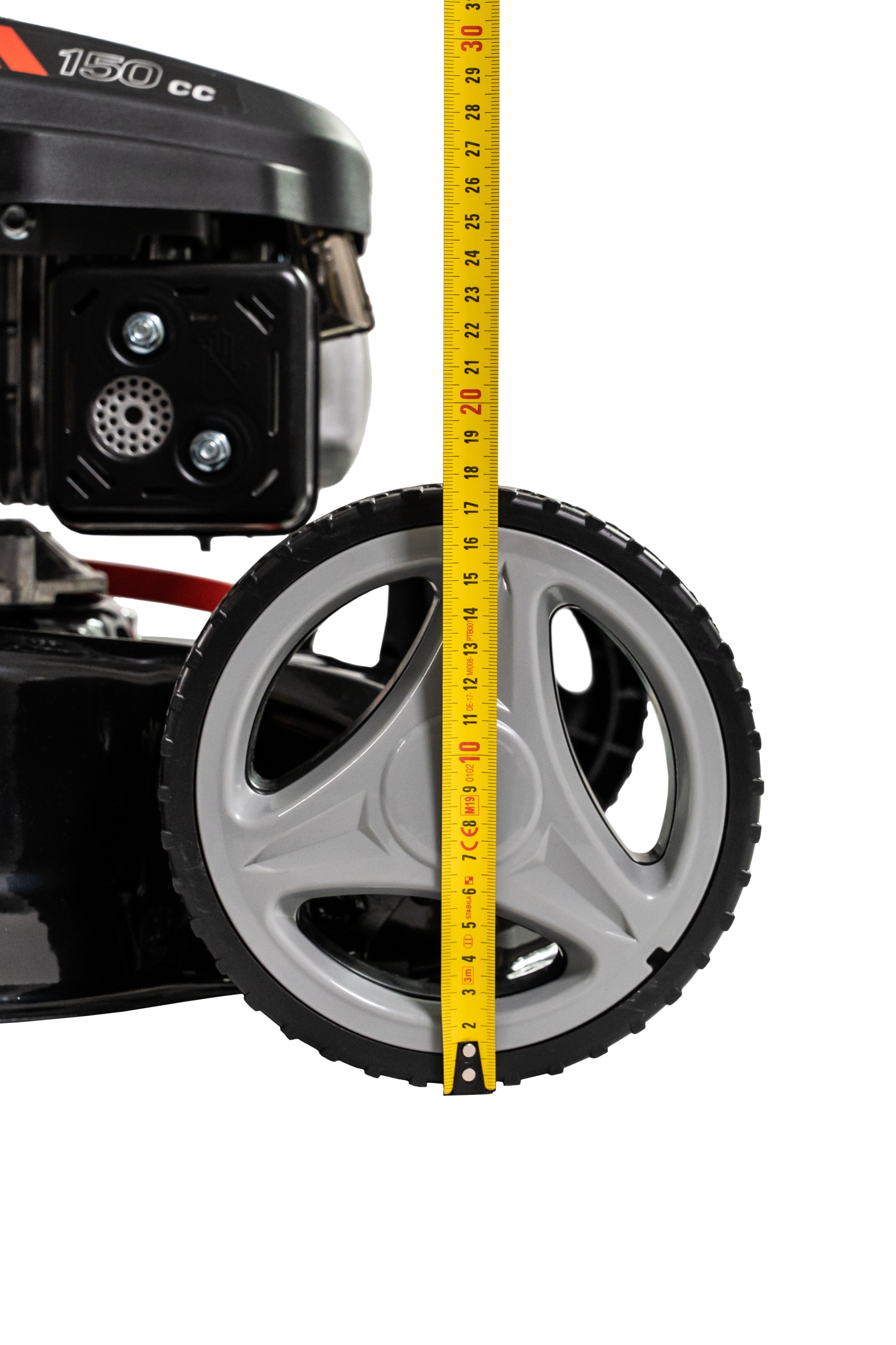 Mocna Kosiarka Spalinowa z Napędem 42 cm 150 cm OLEJ Kosiarkowy + 2 Noże Moc 2.6 kW