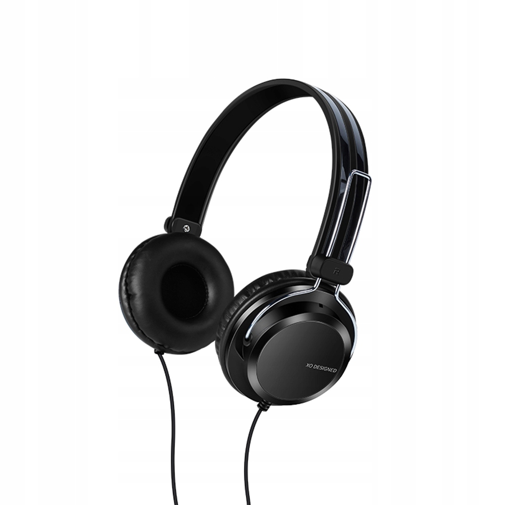 

Xo Słuchawki przewodowe S32 jack 3,5mm czarne naus