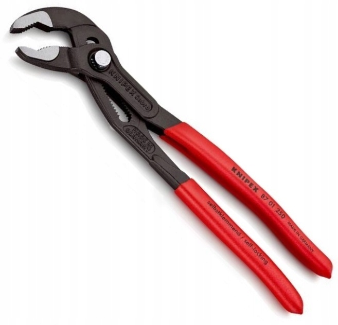KNIPEX SZCZYPCE DO RUR NAKRĘTEK COBRA 87 01 250 MM Marka Knipex
