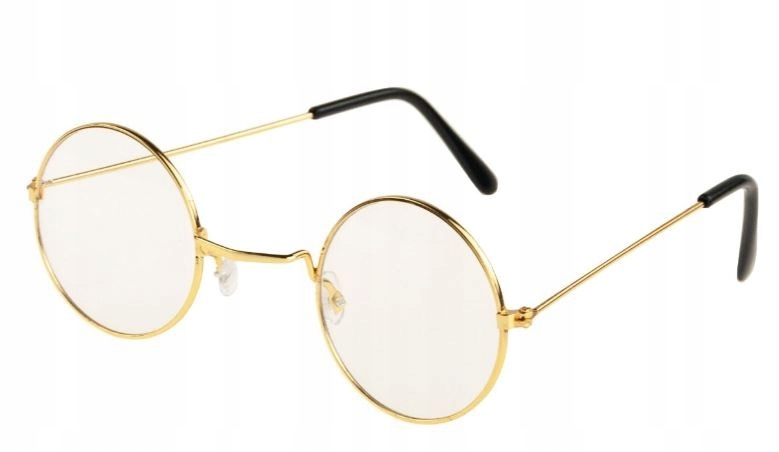 OKULARY ŚWIĘTEGO MIKOŁAJA OKRĄGŁE przebranie MIKOŁAJ PL