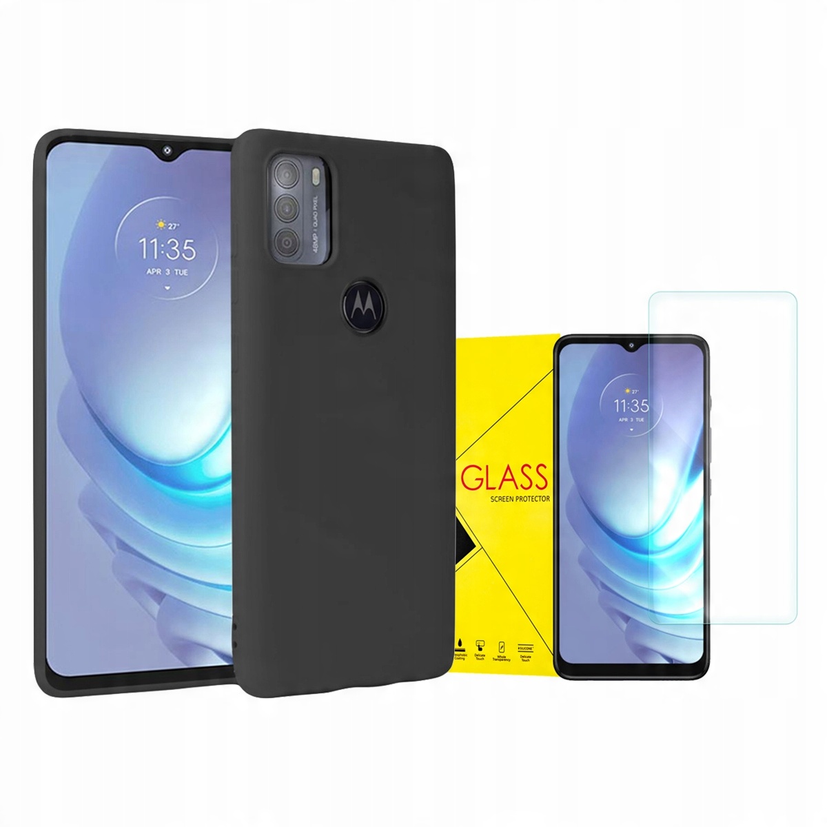 

Tpumatte Etui Do Motorola Moto G50 + Szkło 9H