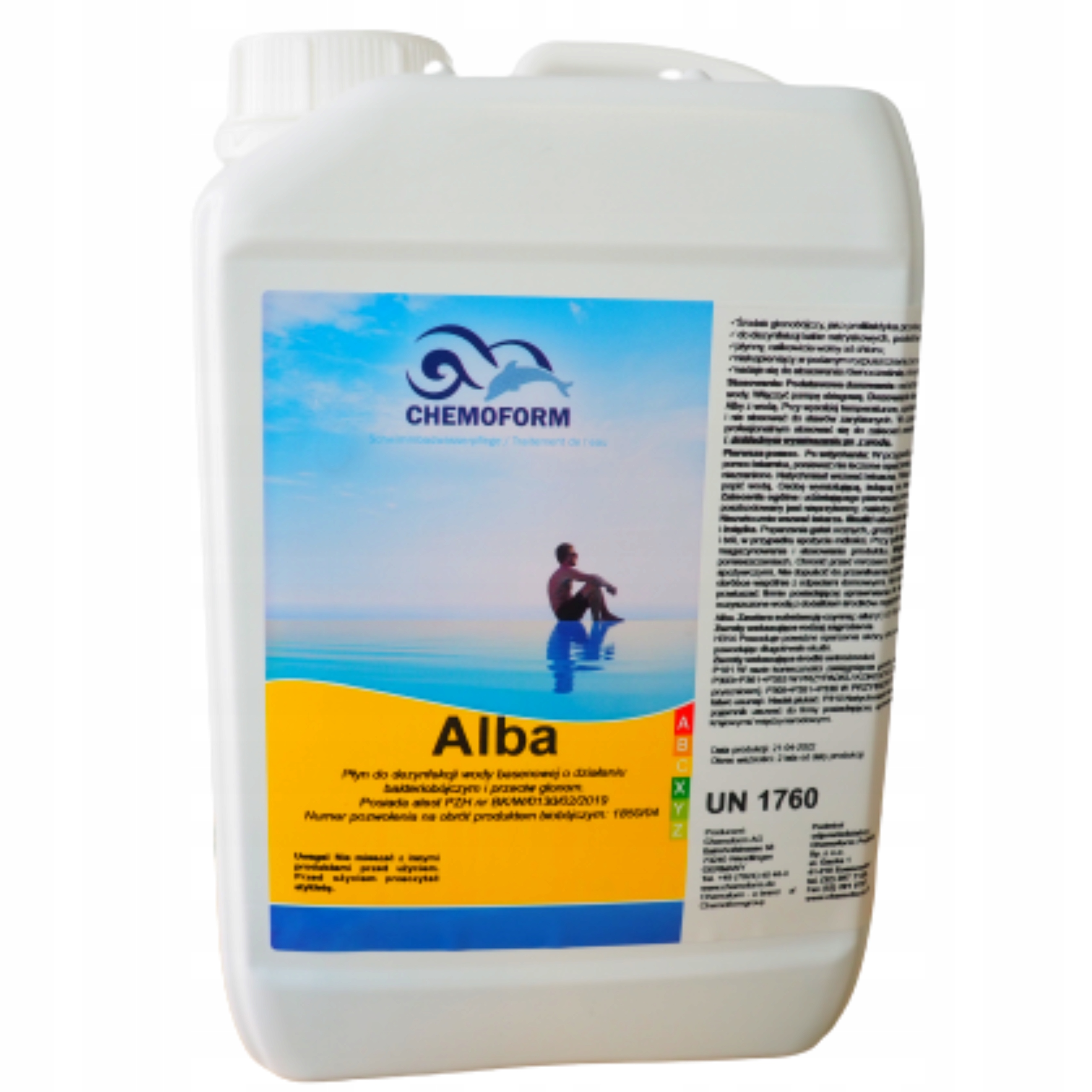 

Mocny Środek Na Glony Antyglon Do Basenów Alba 3l