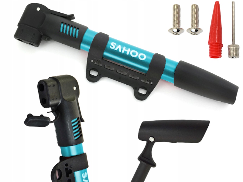

Pompka Rowerowa Ręczna Na Ramę Aluminium Mini Dual