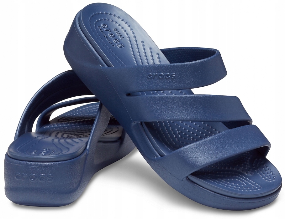 

Wsuwane Lekkie Piankowe Klapki Damskie Crocs 41