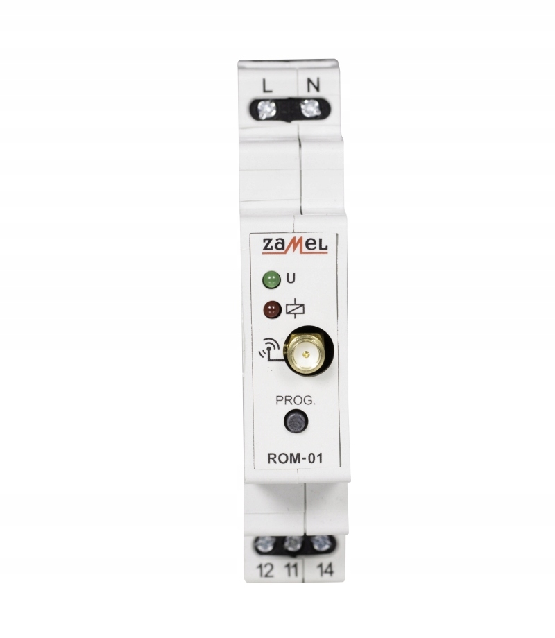 

Radiowy Odbiornik Modułowy 1-KANAŁOWY Zamel ROM-01