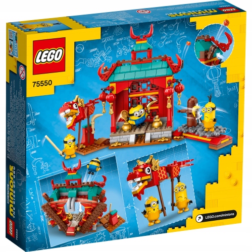 LEGO 75550 MINIONS - MINIONKI I WALKA KUNG-FU Nazwa zestawu MINIONKI I WALKA KUNG-FU