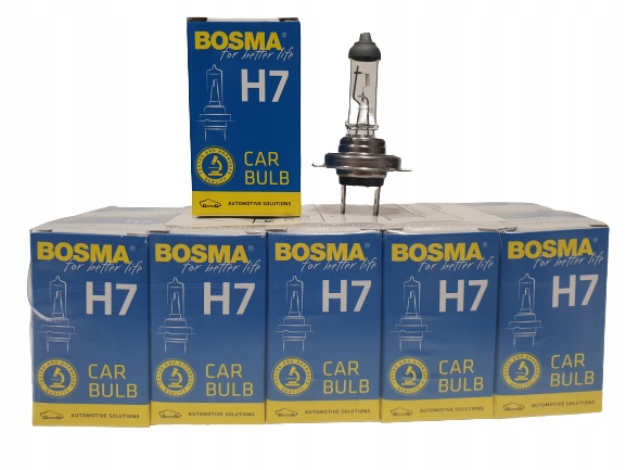 

Bosma Żarówka H7 12V 55W PX26d 1468 10 sztuk