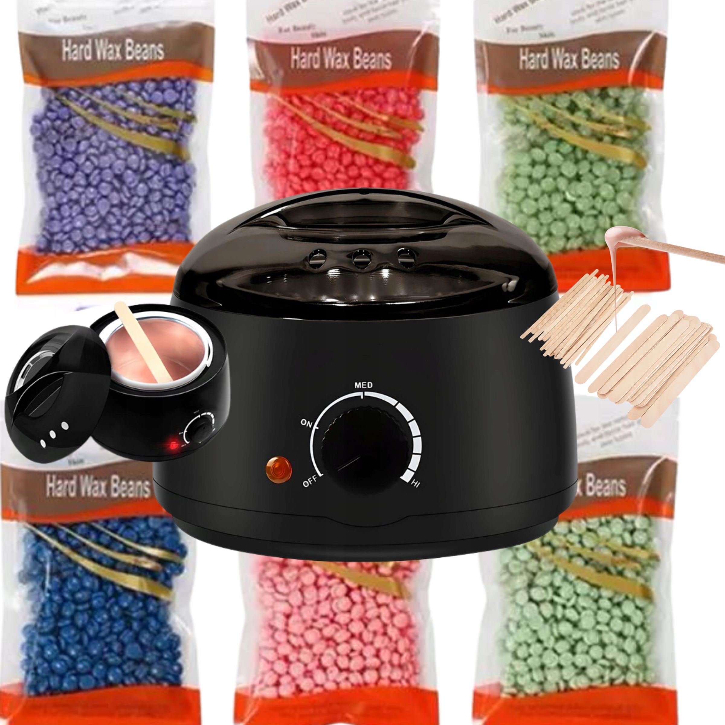 

Podgrzewacz Wosku Zestaw Do Depilacji Wosk Patyczk