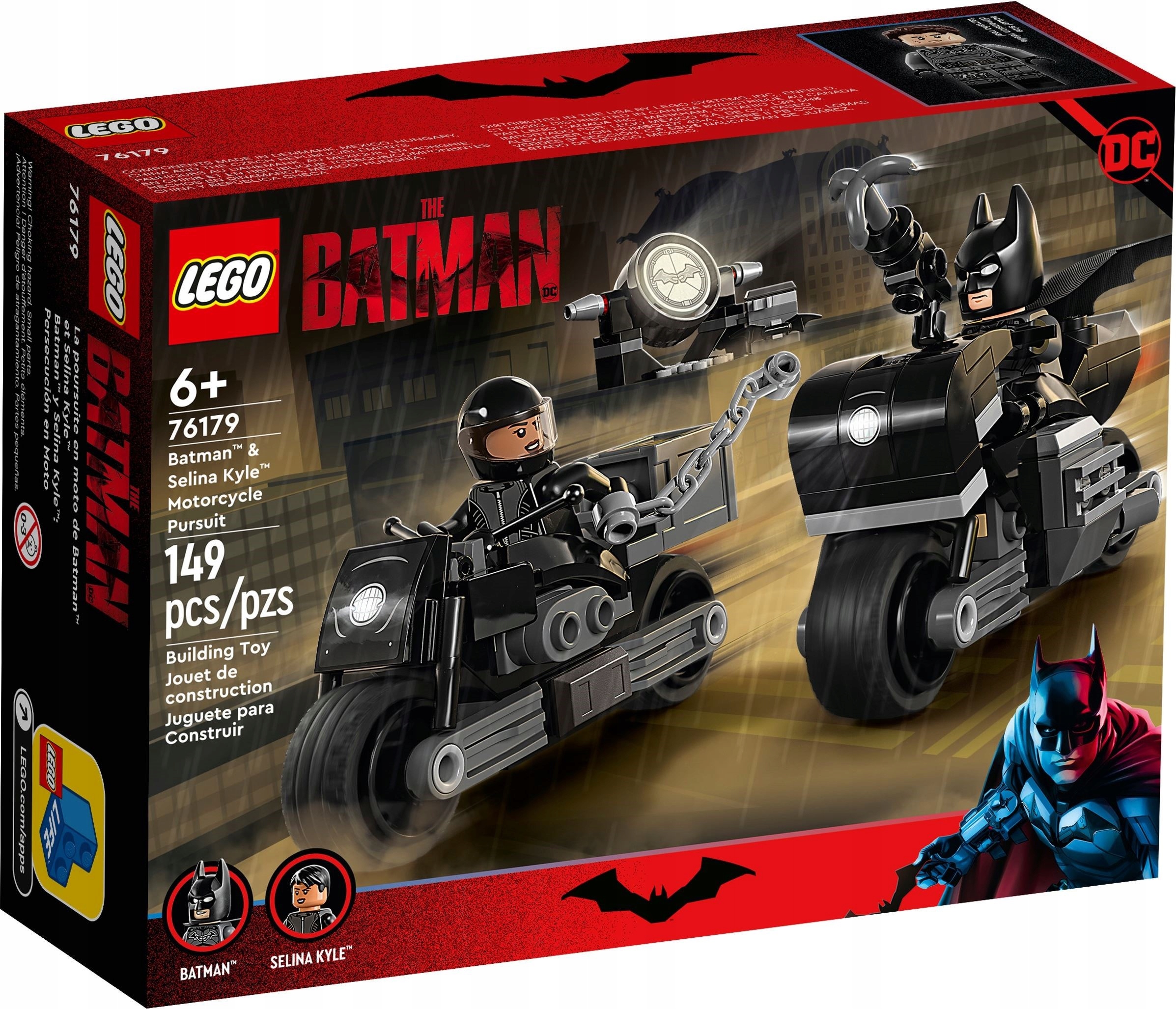 

Lego Heroes Motocyklowy pościg Batmana 76179