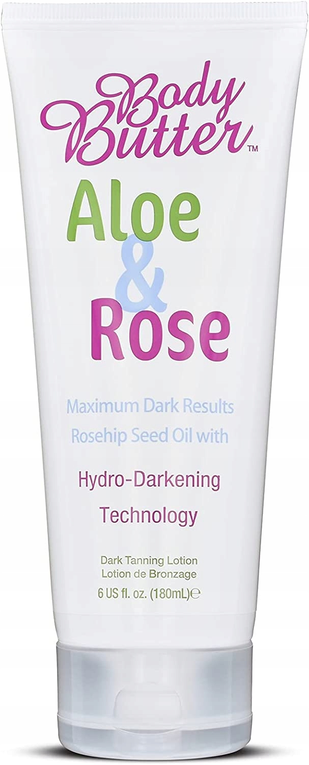 Tělové máslo Aloe Rose Dark Tanning Lotion – tmavý urychlovač opalování