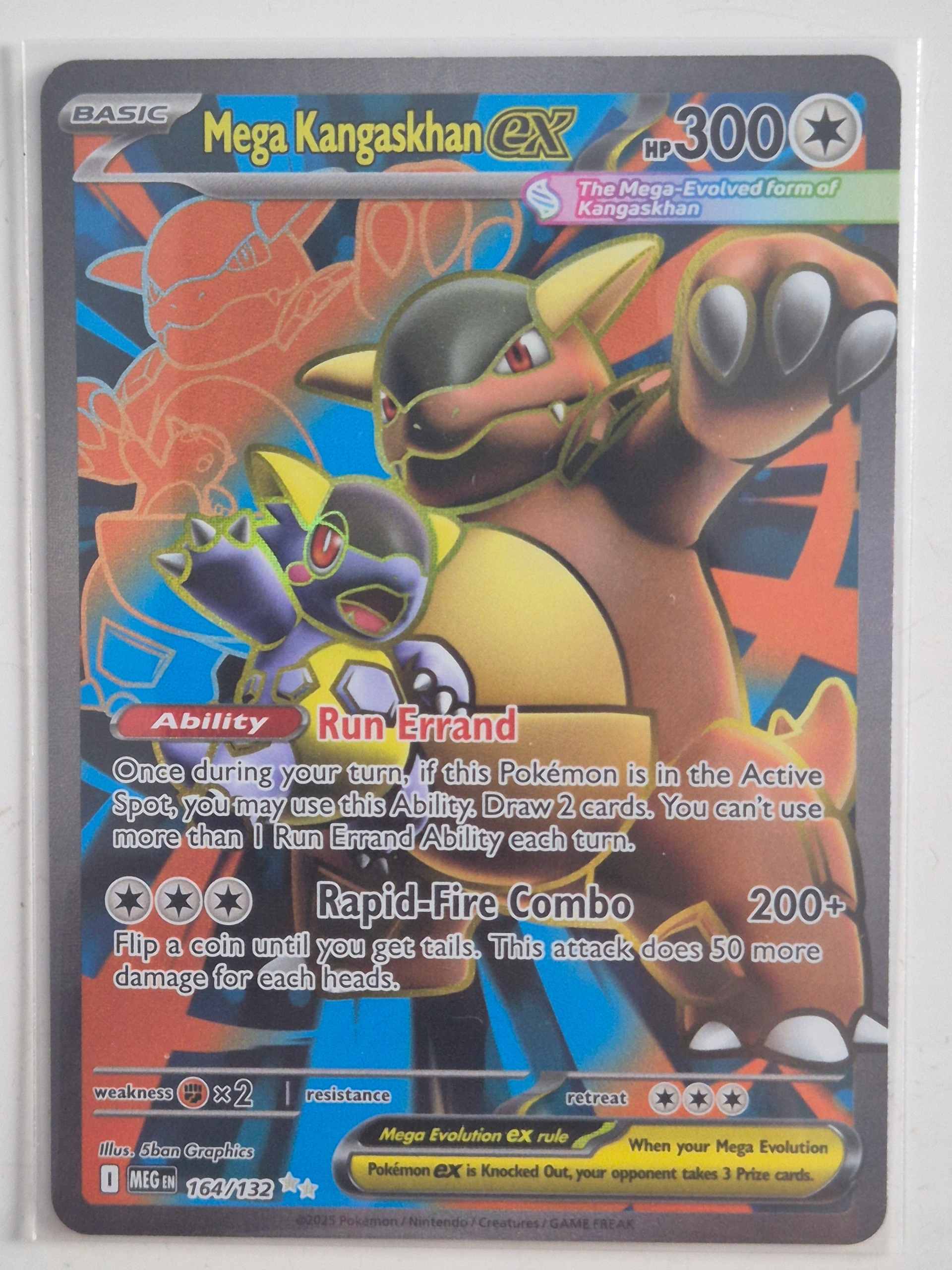 Mega Kangaskhan ex 164 (MEG 164/132) Mega Evolution