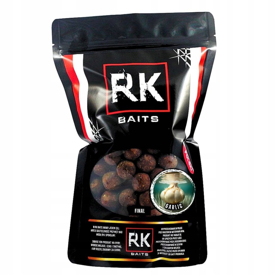 Kulki proteinowe Rk Baits Garlic Final 20mm 900g