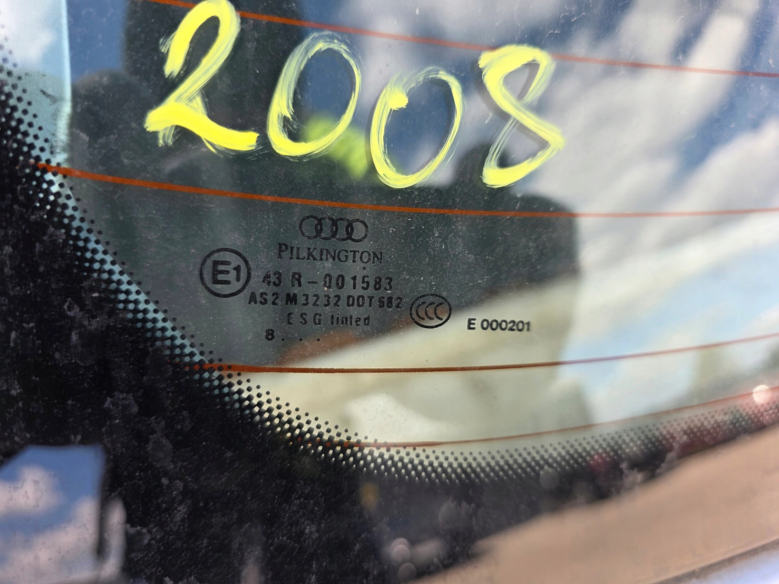 boot door AUDI A3 8P 3-door 2003-2011 without KOROZJI LX7W !!!