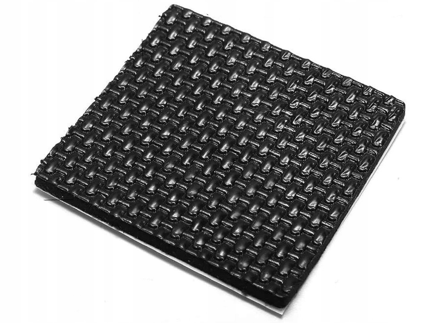 PODKŁADKI POD MEBLE KRZESŁA SAMOPRZYLEPNE GUMOWE ANTYPOŚLIZGOWE CZARNE x 24 Marka inna