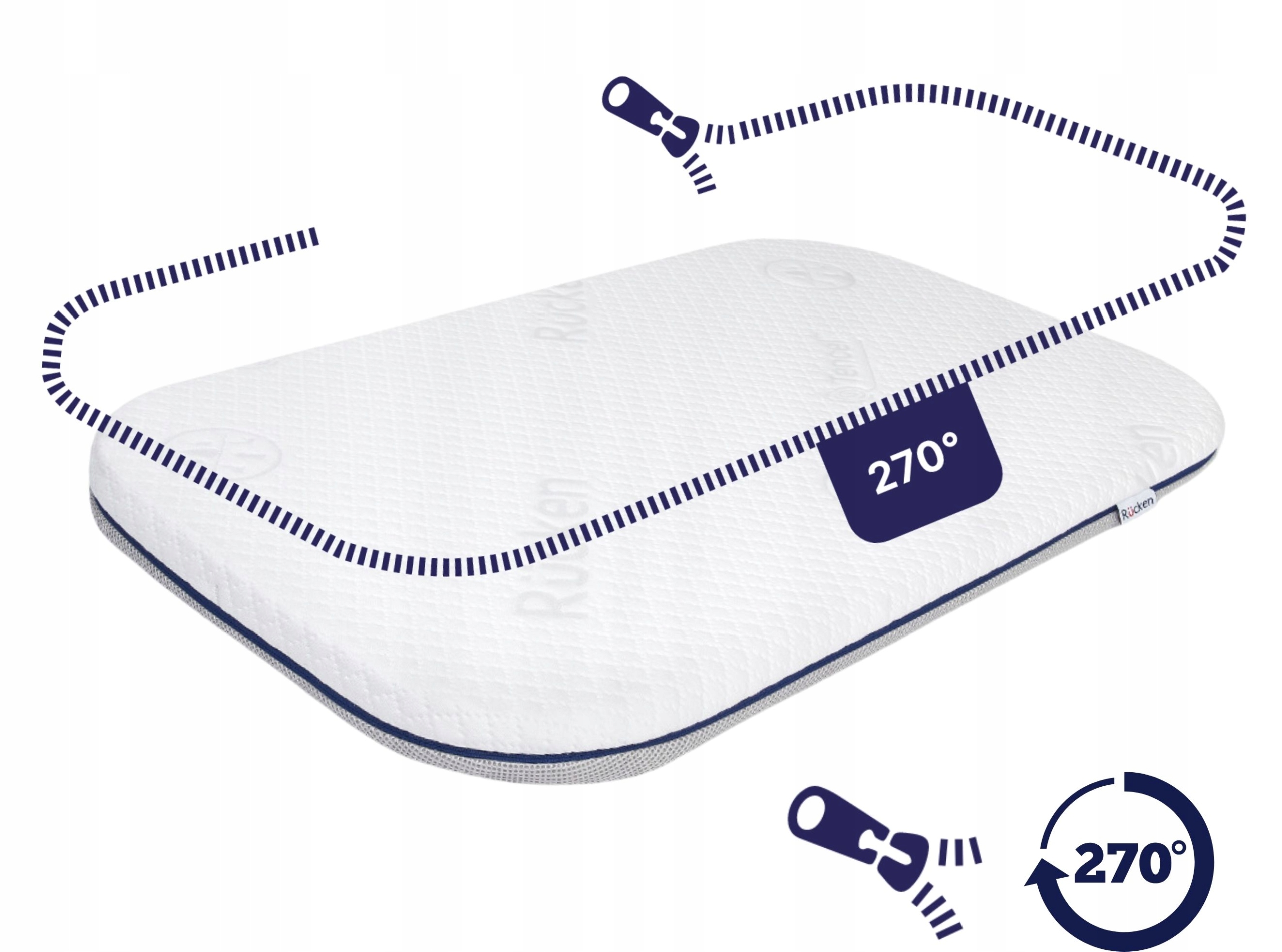 Materac do łóżeczka dostawnego Baby Go Together Marka RUCKEN