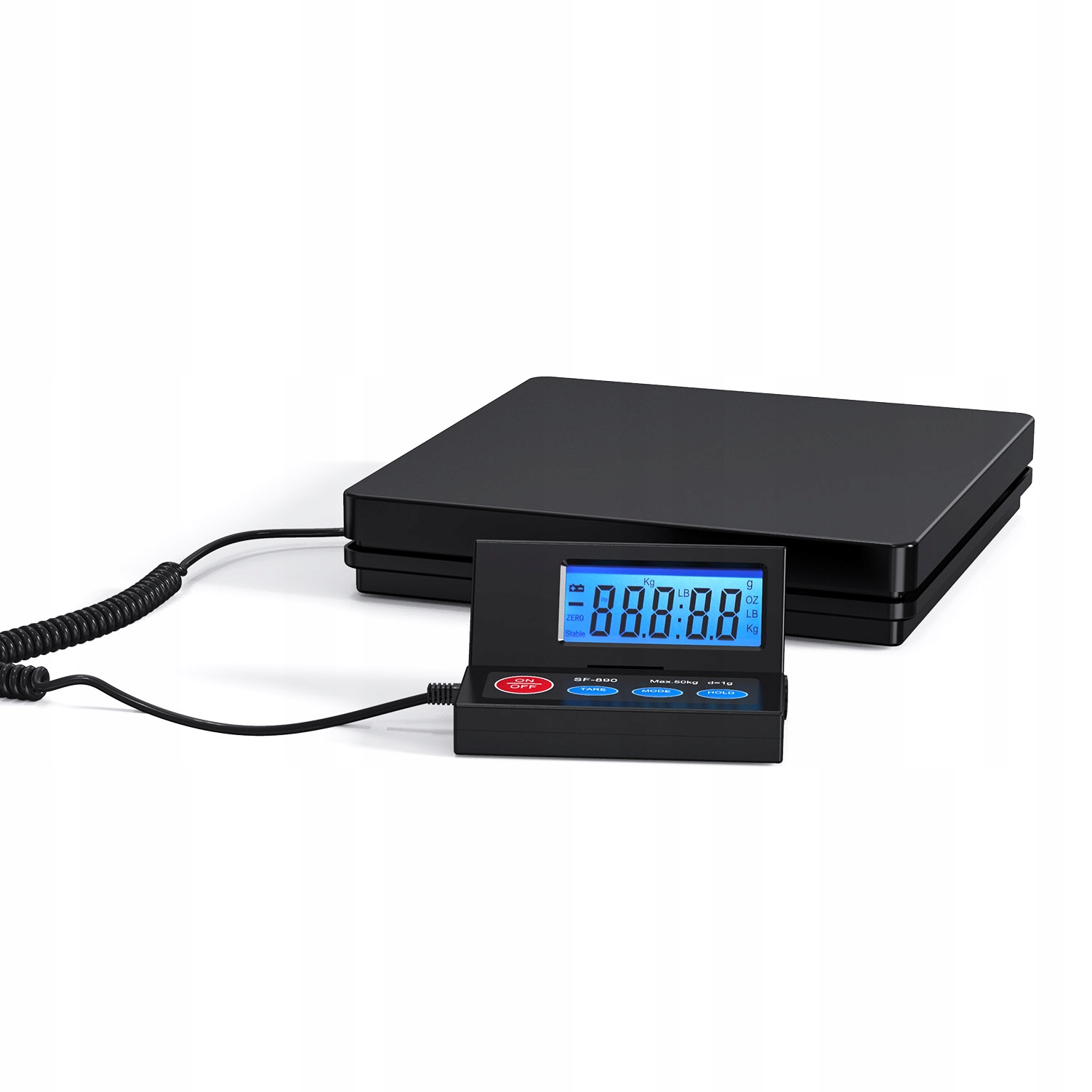

Elektroniczna Waga Pocztowa Wysyłkowa 50kg 2g