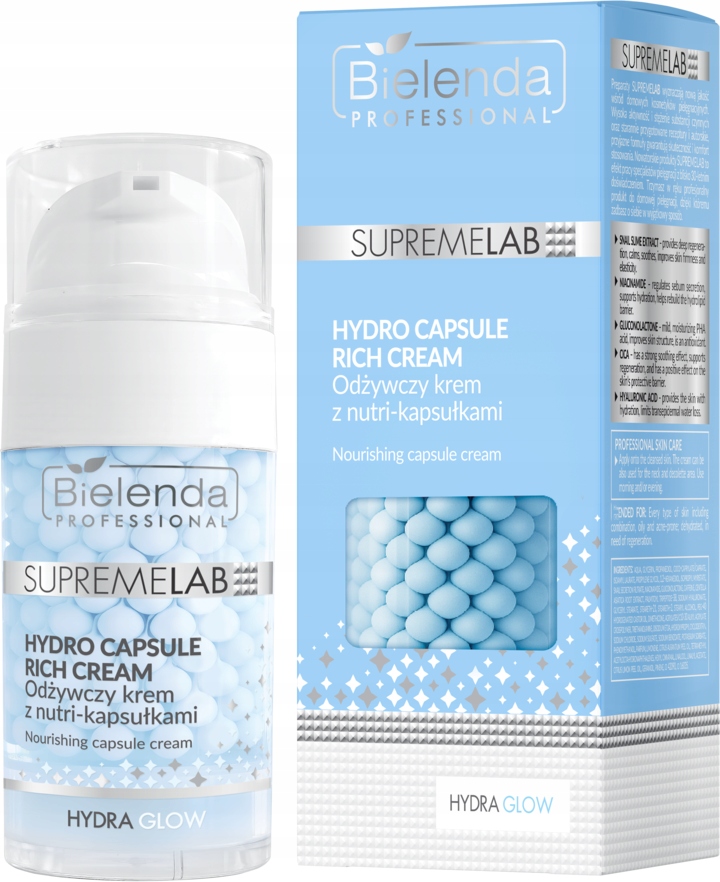 Hydra Glow Hydro Capsule Rich Cream z nutri-kapsułkami