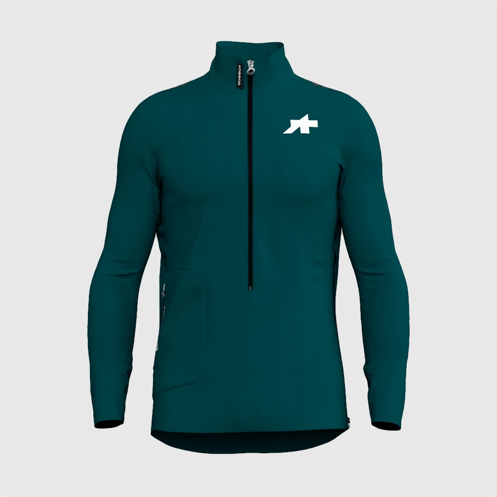 Bunda Assos Tactica T5 proti dešti Foundation Green S